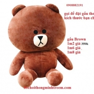 Gấu Brown 1m2
