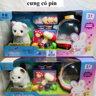 Bộ đồ chơi chăm sóc thú cưng có pin